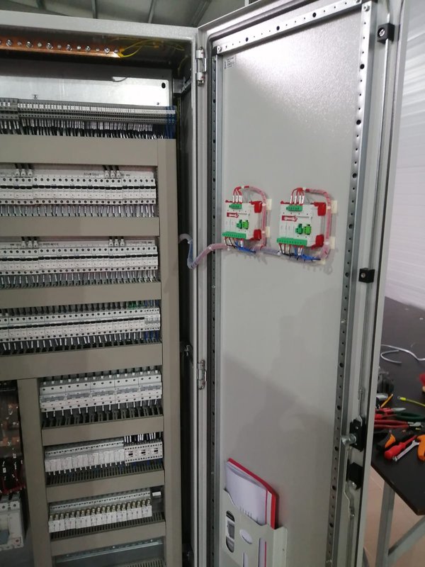 Distribution Board During Assembly