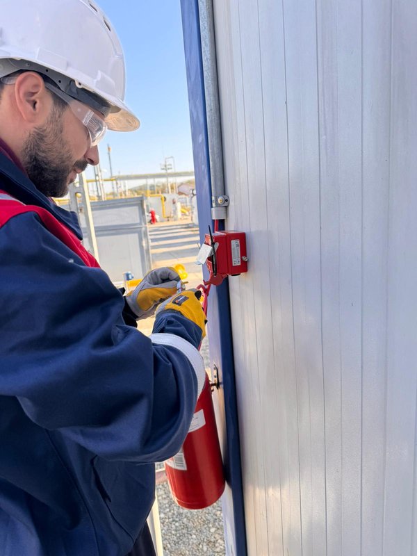 Field Inspection at Industrial Facility