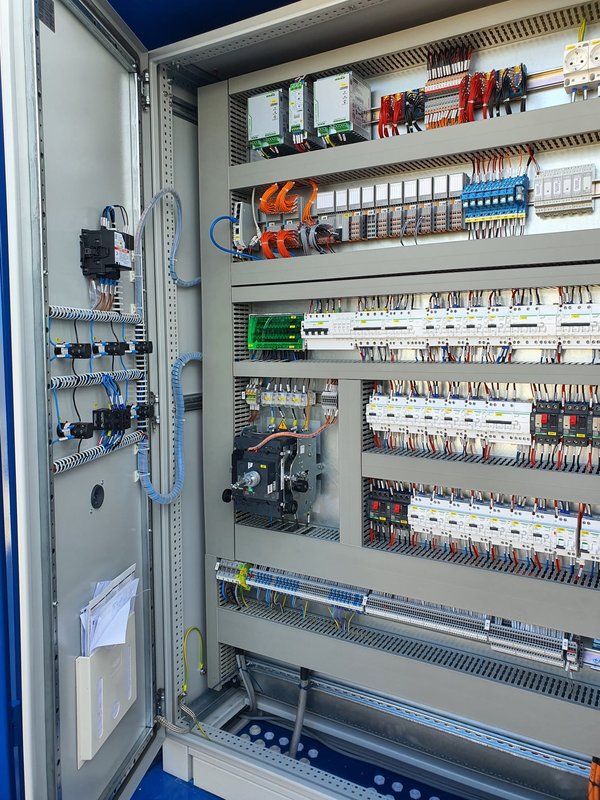 SRMP Gas Metering Station — Fire & Gas Panel with HMI